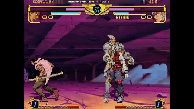 JOJOBAN RANKED JOTARO DERROTA DIO BRANDO THEHARDTOKILLPRO VS Nick8--1 fightgame 2 jojo 99 смотреть онлайн