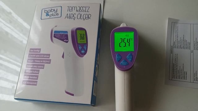 Baby Plus Temassız Ateş Ölçer Tanıtımı, Dijital ateş ölçer kullanımı ateş ölçer braun смотреть онлайн