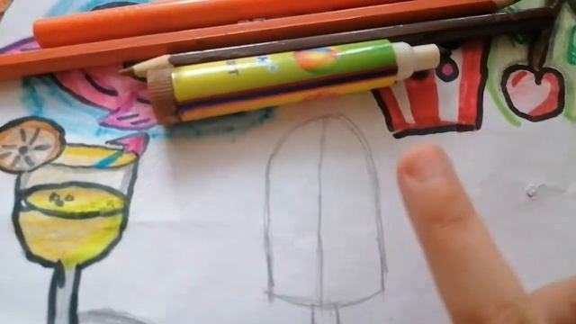 Рисую фруктовый лёд🍡 смотреть онлайн