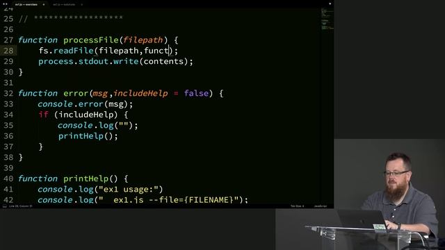 5. Asynchronous readFile смотреть онлайн