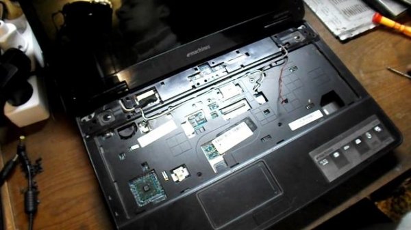 Разборка ноутбука Acer eMachines E630