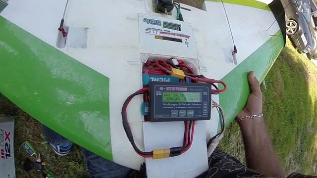 Test consommation moteur OS OMA 3820 1200kv -W sur Zephyr-2 смотреть онлайн