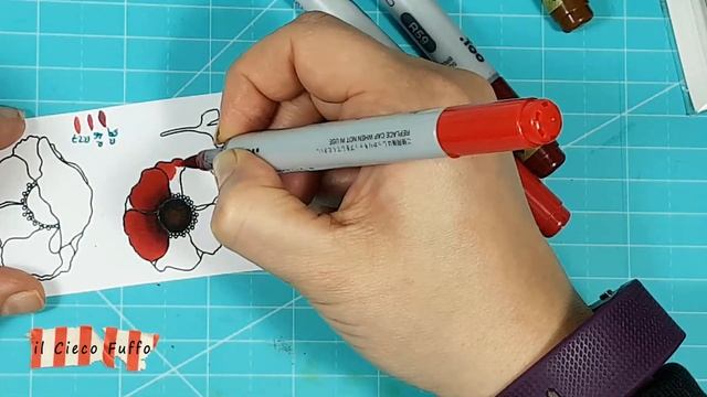 Card elegante con papaveri- i colori del Mago di Oz смотреть онлайн