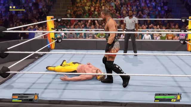 WWE 2K22 PC - Logan Paul VS Rob Van Dam - The Whole Dam Pack DLC смотреть онлайн