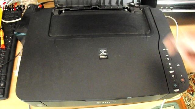 Диагностика принтера Canon MP230. ПРИКОЛ! смотреть онлайн