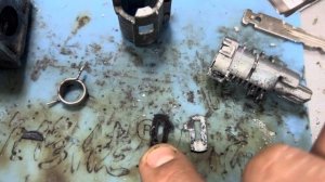 Ремонт личинки двери Nissan