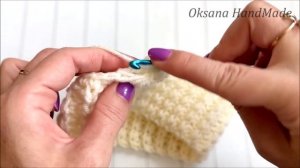 Шапка зимним узором. Объемные ромбы. Мастер классы