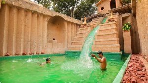 278 дней на строительство парка мечты с водными аттракционами - полное видео.