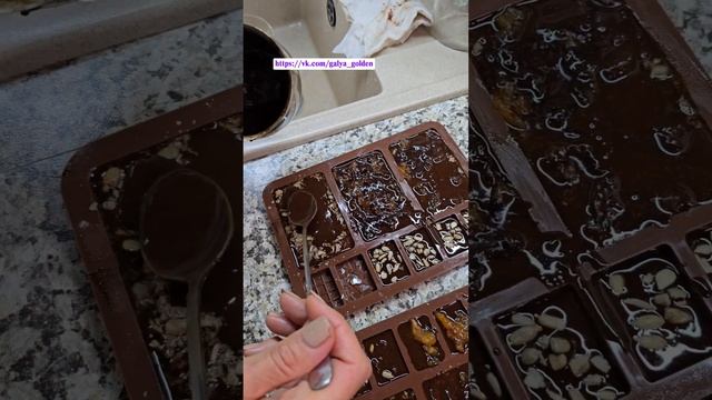 Простой рецепт домашнего шоколада. Начинка может быть любой. Не забудь подписаться и поставить лайк смотреть онлайн