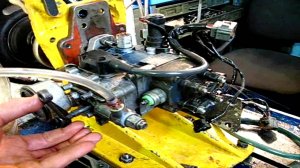 ТНВД Мазда Бонго Френди.Часть2.Испытание на стенде КИ22201А после переделки на ручной режим