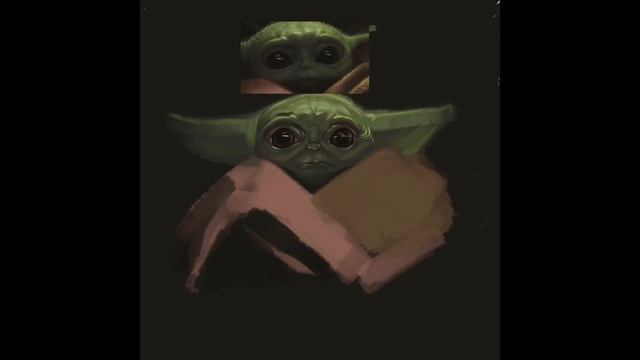 Спидпэинт Мини Йода | Mini Joda speedpaint смотреть онлайн