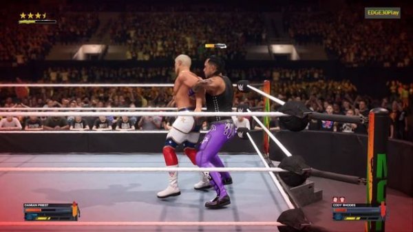 WWE2K24 DAMIAN PRIEST VS CODY RHODES