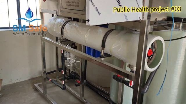 11KW VFD Solar RO water Plant install | RO Plant | Details | Public Health Project 60mile |#roplant смотреть онлайн