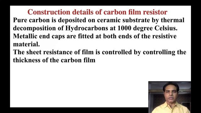Carbon film resistors(EL 201)By Rajendra Singh Shekhawat Govt.R.C.Khaitan Polytechnic College Jaipu смотреть онлайн