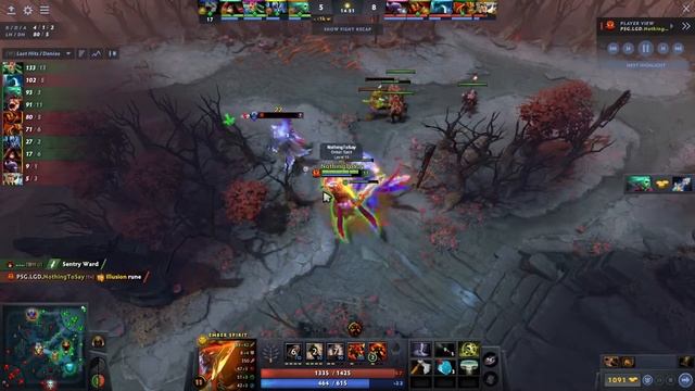 NothingToSay mid game Ember Spirit | Minute 10 to 20 смотреть онлайн