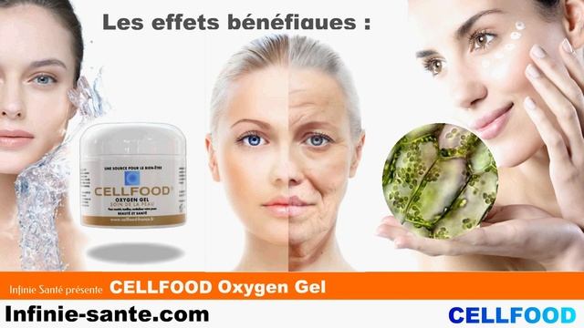cellfood oxygen Gel infinie santé - soin visage anti-âge, anti-ride, sérum peau grasse et peau sèch смотреть онлайн