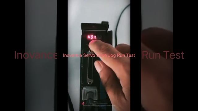 How to Inovance Servo Drive Test run. Inovance Jog Run. inovance смотреть онлайн