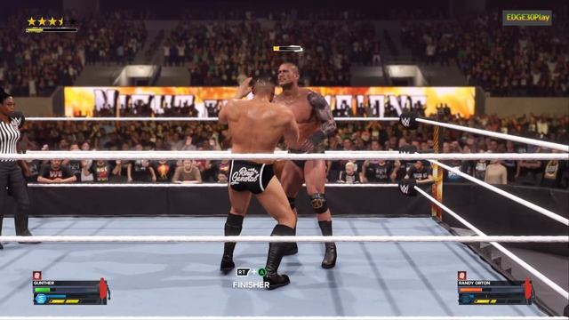 WWE2K24 Gunther (c) vs Randy Orton смотреть онлайн