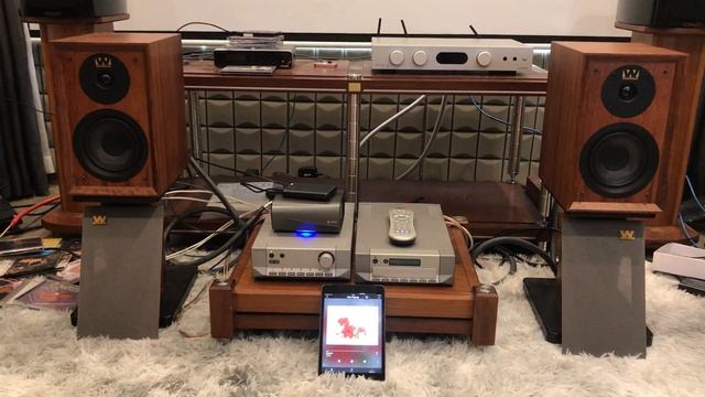 ♻️ Combo Cực Hay Từ Anh Quốc: Cyrus 8 AMP CD + Wharfedale Denton 80th + DAC Denon Heos Link HS2