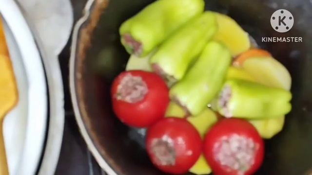 Рецепт самых вкусных, фаршированных овощей смотреть онлайн