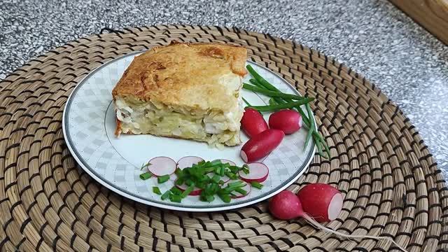 Пирог для плоских животиков: ешь сколько захочешь: заливной пирог с капустой смотреть онлайн