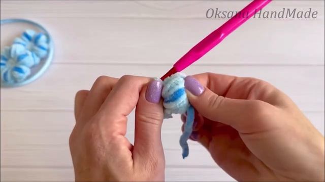 How To Crochet A Simple Flower I Step by Step Crochet Flower Tutorial For Beginners смотреть онлайн