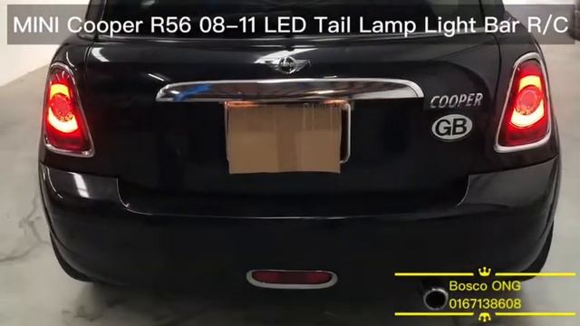 Mini Cooper R55,56 Led Tail Lamp Light Bar Red Color смотреть онлайн