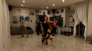 ТАНГО ОРИЕНТАЛЬ. ВОСТОЧНЫЙ ТАНЕЦ ЖИВОТА. Урок танца. Хореография А.Усановой Школа танцев "Экспромт"