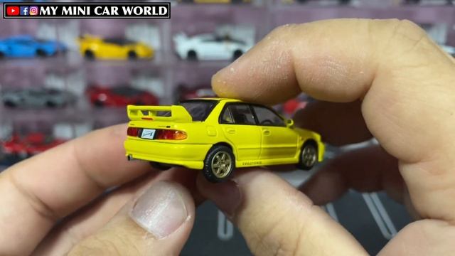 【MY MINI CAR WORLD】UNBOXING HOBBY JAPAN 1/64 MITSUBISHI LANCER GSR EVOLUTION III (CE9A) смотреть онлайн