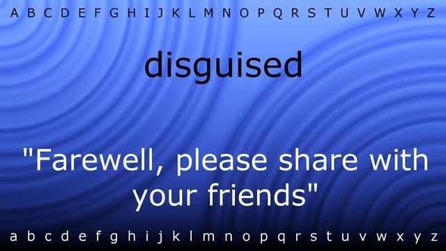 Here I will teach you how to pronounce 'disguised' with Zira.mp4 смотреть онлайн