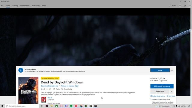Dead By Daylight ın orders to access this content,a network connection is required hatasının çözüm смотреть онлайн