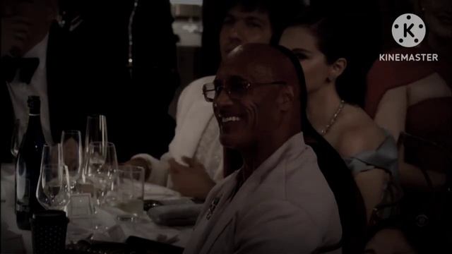Vin Diesel And Dwayne Johnson Come Face To Face At Golden Globes