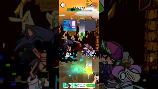 Lord X на сложно уровень в игре FNF Pibby Mod Fun Beat Battle смотреть онлайн