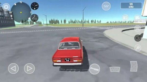 Клип  вишнёвая семёрка  в SovietCar Simulator