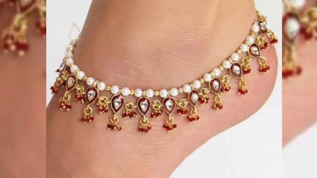 INDIAN Design SILVER WOMEN'S NUPUR/ PAYEL/ ANKLET смотреть онлайн