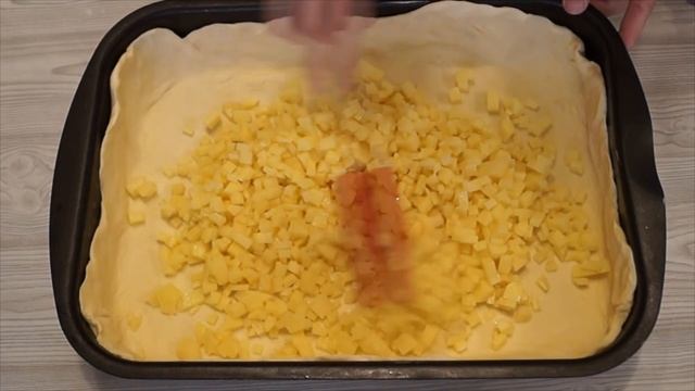 Курник по рецепту моей бабушки. Очень вкусный курник всегда такой готовлю!