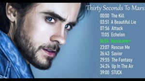 🔥Thirty Seconds to Mars Top Hits 🔥🔥🔥Thirty Seconds to Mars Best songs !!!🔥