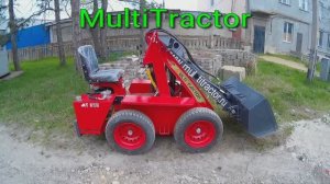 Бобкэт на минималках. Обзор фронтального погрузчика MultiTractor MT318