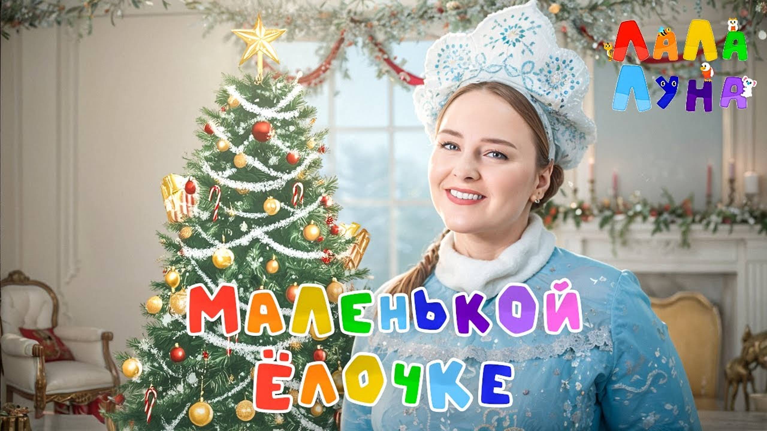 Маленькой Елочке Холодно Зимой ❆ Новогодние Песни Для Малышей #детям #новыйгод смотреть онлайн