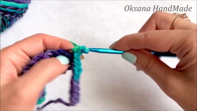 ШАПКА КРЮЧКОМ "как спицами". Мастер класс смотреть онлайн