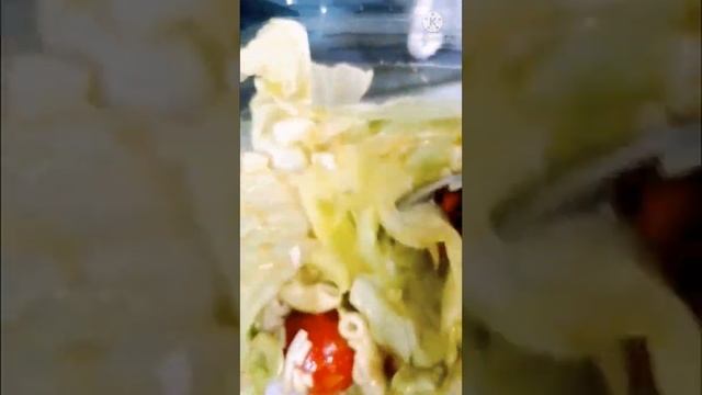 Crab with macaroni Salad #shorts смотреть онлайн