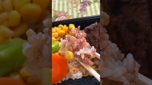 Japan Ikinari Steak Bento! ステキな肉 #shorts смотреть онлайн