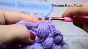 Объемная шапка берет крючком. Мастер класс. Hat Crochet