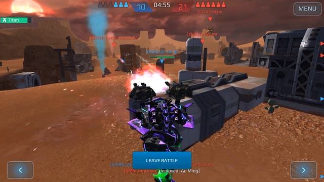 War Robots Carnage Boa Scorpion Tyr Team Deathmatch Mode Gameplay смотреть онлайн