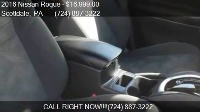 2016 Nissan Rogue SV AWD 4dr Crossover for sale in Scottdale смотреть онлайн