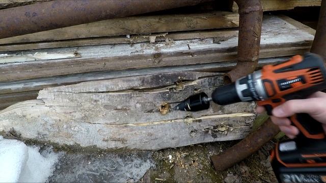 Дровокол на шуруповерт с АлиЭкспресс - новинка 2022