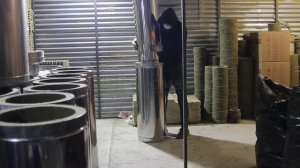 Как изготовливается сэндвич труба для дымохода ? ЧАВО от компании ПРОМДЫМ