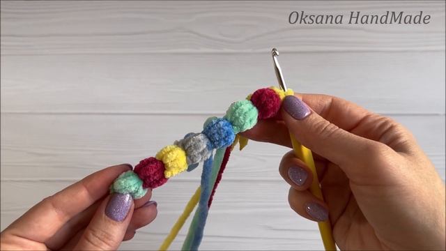 ВАУ, СУПЕР СВЯЗАЛА КРЮЧКОМ ИЗ ОСТАТКОВ ПРЯЖИ смотреть онлайн