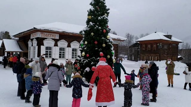 Новогодняя хоровод в музее тальцы смотреть онлайн