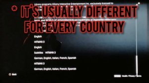 How To Change Language and Subtitles Hitman 3 (HITMAN III) on PS4 And PS5 #Hitman3 #PS4 #PS5